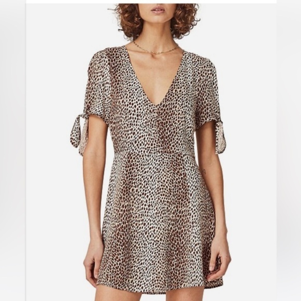 Auguste Nala Cole NWT Sz 2 Animal Print Dress